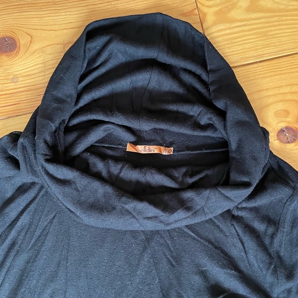 Belldini Black Cowl Neck Cardigan with Gems Size 2XL - Picture 4 of 4